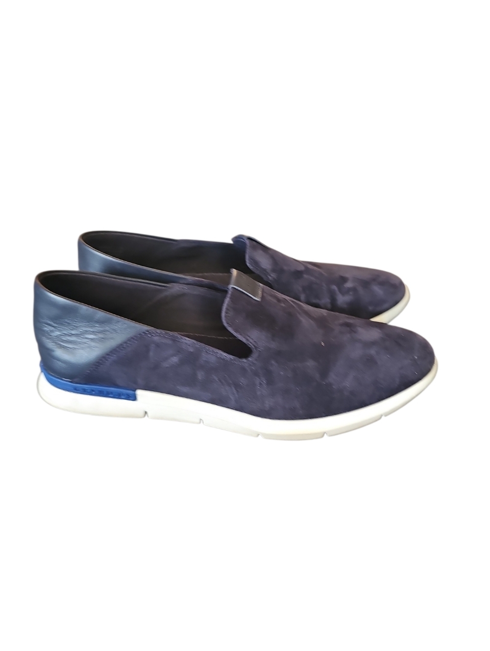 Cole Haan Grand Horizon Slip on Loafer womens Loafer Navy Marine Blue Sz 8 SH163 - Picture 2 of 6
